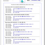 Mean Median Mode Word Problems Worksheets Pdf Db excel