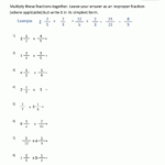 Multiplying Mixed Fractions