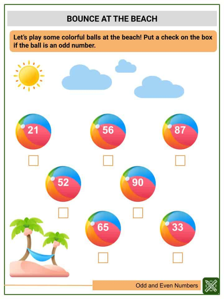 Odd And Even Numbers 2nd Grade Math Worksheets Helping With Math