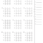 Ordering Fractions Worksheet With Answer Key Printable Pdf Download