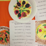 Pizza Fractions On Paper Plate With Fraction Worksheet Attached