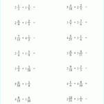 Printable Primary Math Worksheet For Math Grades 1 To 6 Based On The