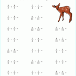 Printable Primary Math Worksheet For Math Grades 1 To 6 Based On The