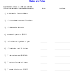 Ratio Worksheets Ratio Worksheets For Teachers