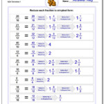 Reducing Fractions