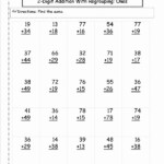 Regrouping Fractions Worksheet Printable Worksheet Template