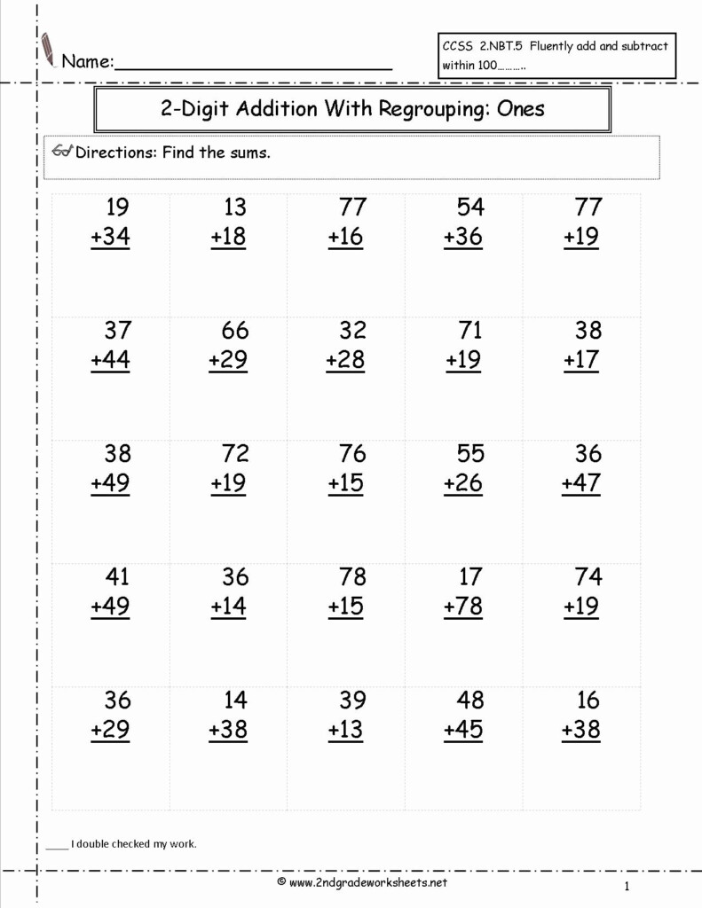 Regrouping Fractions Worksheet Printable Worksheet Template