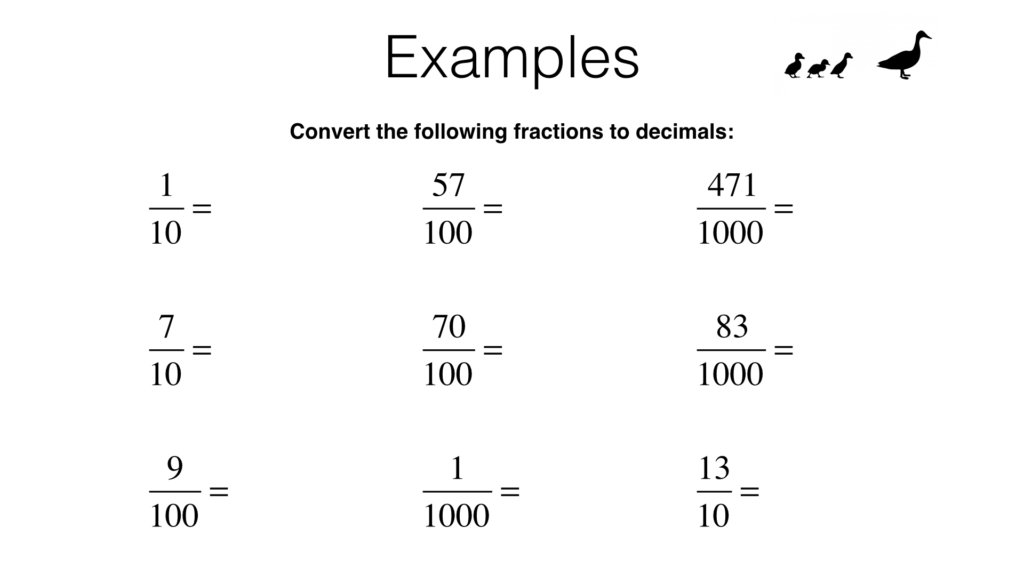 Repeating Decimals To Fractions Worksheet