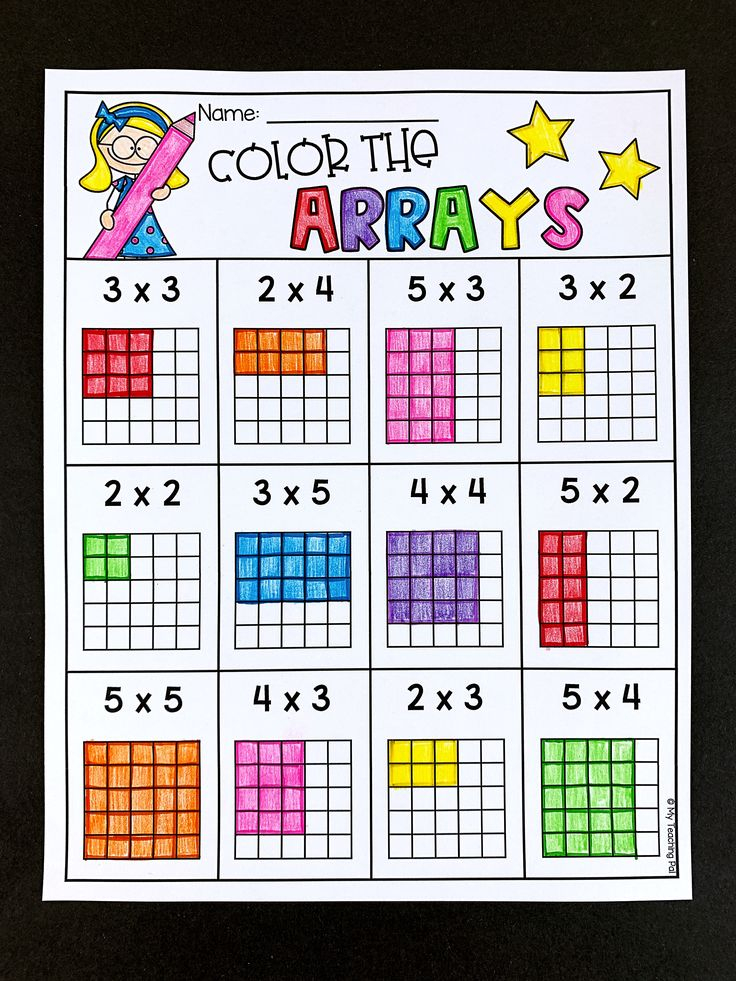 Second Grade Multiplication Worksheets Multiplication Teaching 