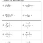 Simplifying Fractions Worksheets Math Monks