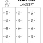 Simplifying Fractions Worksheets Math Monks