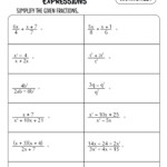 Simplifying Fractions Worksheets Math Monks