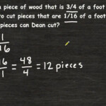 Solving Fraction Word Problems Fraction Division YouTube