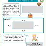 Solving Word Problems Involving Perimeter Area Of Rectangle Worksheets