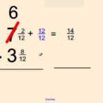 Subtracting Fractions With Borrowing YouTube