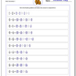 Subtracting Improper Fractions With Unlike Denominators