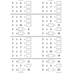 Taula Multiplicar 2 mult i div In 2020 With Images Teaching Math