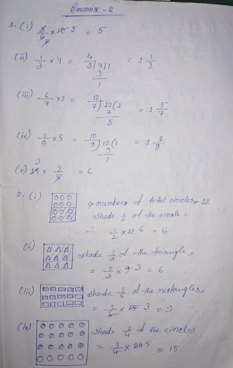 Telangana SCERT Class 7 Math Solution Chapter 2 Fractions Decimals And 