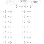 The Adding Mixed Fractions Like Denominators Renaming No Reducing H