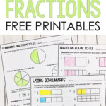 These FREE Benchmark Fractions Worksheets Game And Anchor Chart Are