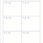 Worksheets For Fraction Multiplication Fractions Worksheets Dividing