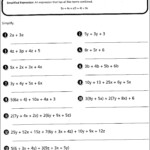 Writing Algebraic Expressions Worksheet Pdf Worksheet Resume Examples