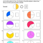 Writing Fractions Worksheet 1 Kindergarten Worksheets