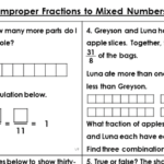 Year 5 Improper Fractions To Mixed Numbers Lesson Classroom Secrets