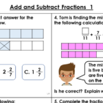 Year 6 Add And Subtract Fractions 1 Lesson Classroom Secrets