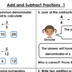 Year 6 Add And Subtract Fractions 1 Lesson Classroom Secrets